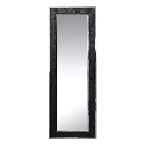 Payaa Spiegel 200x70x4cm Zwart Alligator    (110817)