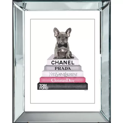 Payaa Franse Bulldog op Modeboeken 60x80x4.5cm (114603)