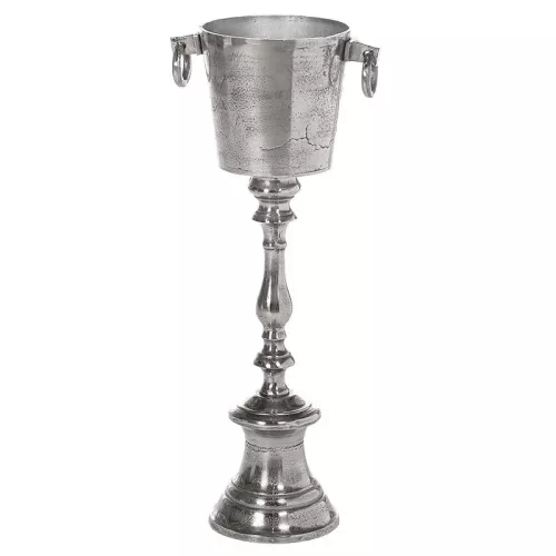 Payaa Standaard Wijnkoeler 33x23x80cm Lang ruw metaal met handvat (110119)