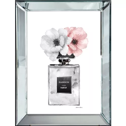 Payaa Frame Parfum Grijs/Roze Bloemen 40x4.5x50cm (113779)