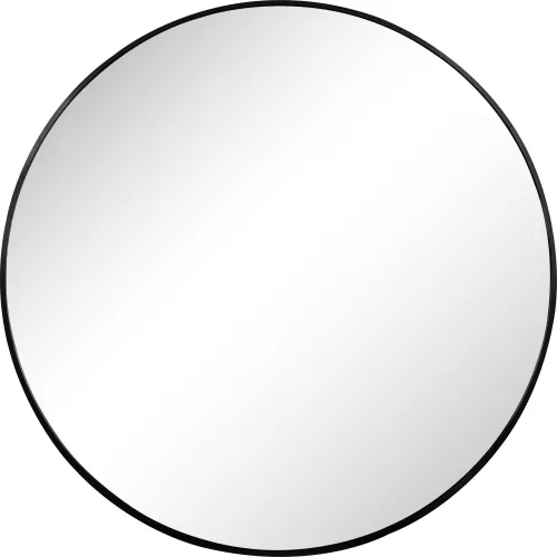 Payaa Spiegel met aluminium lijst 80x80cm. zwart (200507)