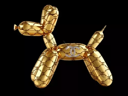 Payaa GC gouden hond 80x60cm (200623)