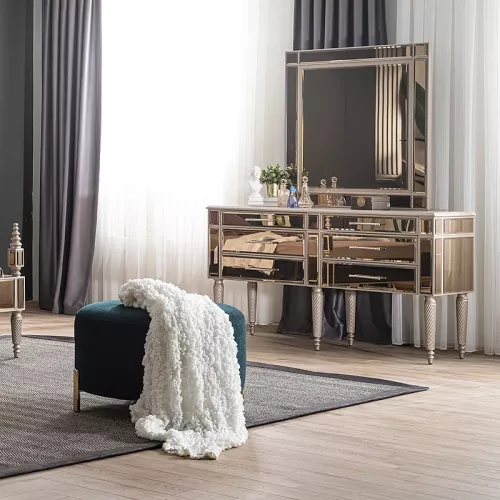 Payaa Cavalli slaapkamer dressoir en spiegel (201398)