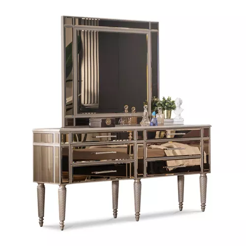 Cavalli slaapkamer dressoir en spiegel