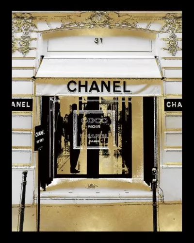 Payaa Chanel Store 40x50cm Black Frame (201585)
